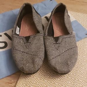 Toms wool flat